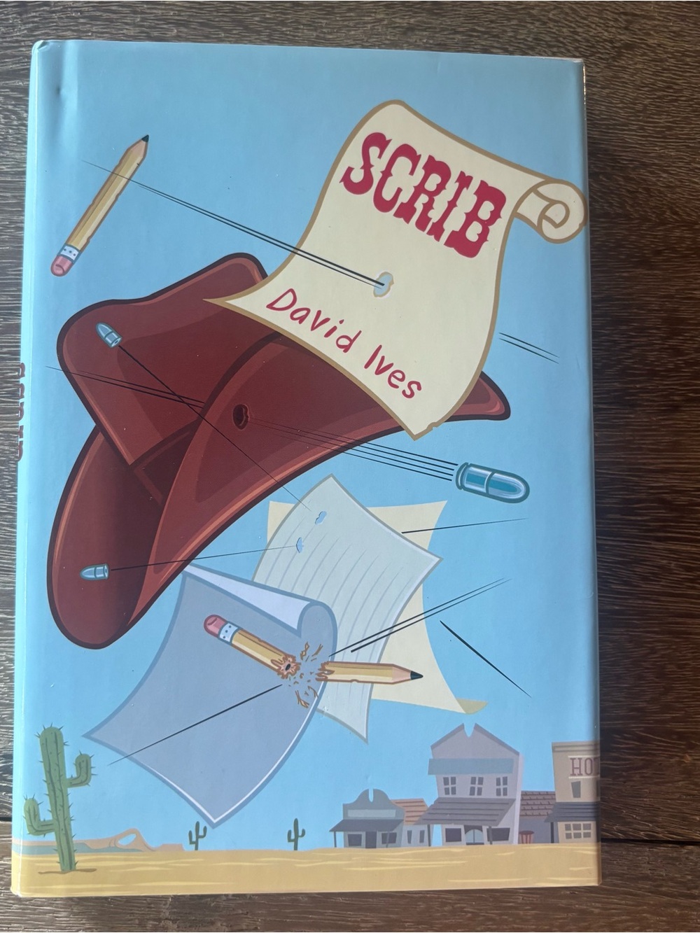Scrib by David Ives Hardcover Book